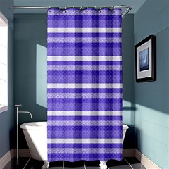 Lines Shower Curtain 36  X 72  (stall) 