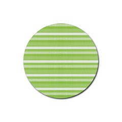 Lines Rubber Coaster (round)  by Valentinaart