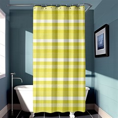 Lines Shower Curtain 36  X 72  (stall) 