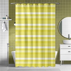 Lines Shower Curtain 48  X 72  (small) 