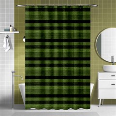 Lines Shower Curtain 48  X 72  (small)  by Valentinaart