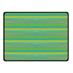 Lines Double Sided Fleece Blanket (Small)  45 x34  Blanket Back