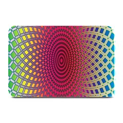 Abstract Circle Colorful Plate Mats