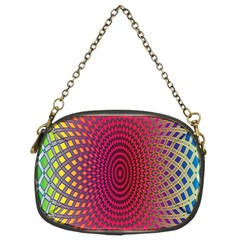 Abstract Circle Colorful Chain Purses (two Sides)  by Simbadda