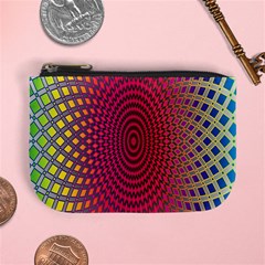 Abstract Circle Colorful Mini Coin Purses by Simbadda