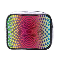 Abstract Circle Colorful Mini Toiletries Bags by Simbadda