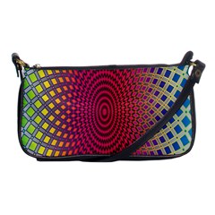 Abstract Circle Colorful Shoulder Clutch Bags by Simbadda