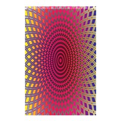 Abstract Circle Colorful Shower Curtain 48  X 72  (small)  by Simbadda