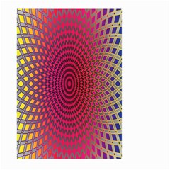 Abstract Circle Colorful Large Garden Flag (two Sides) by Simbadda