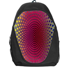 Abstract Circle Colorful Backpack Bag by Simbadda