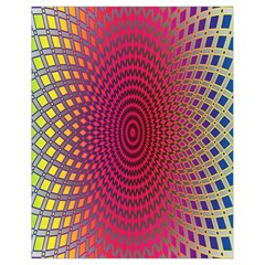 Abstract Circle Colorful Drawstring Bag (small) by Simbadda