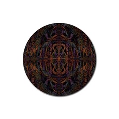 Digital Art Rubber Round Coaster (4 pack) 