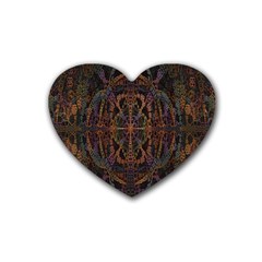 Digital Art Heart Coaster (4 pack) 