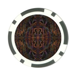 Digital Art Poker Chip Card Guard