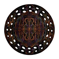 Digital Art Ornament (Round Filigree)