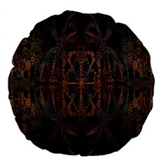 Digital Art Large 18  Premium Round Cushions