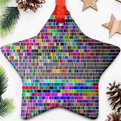 Plasma Gradient Phalanx Ornament (star) by Simbadda