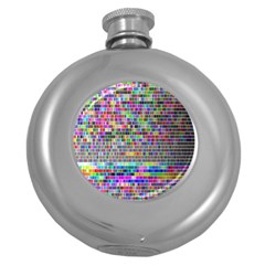 Plasma Gradient Phalanx Round Hip Flask (5 Oz) by Simbadda