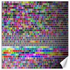 Plasma Gradient Phalanx Canvas 20  X 20   by Simbadda