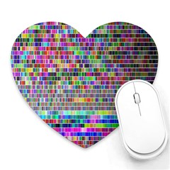 Plasma Gradient Phalanx Heart Mousepads by Simbadda