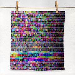 Plasma Gradient Phalanx Face Towel by Simbadda