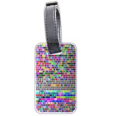 Plasma Gradient Phalanx Luggage Tags (two Sides) by Simbadda