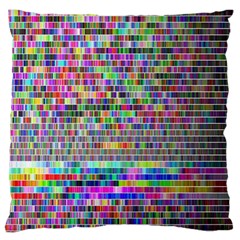 Plasma Gradient Phalanx Large Flano Cushion Case (two Sides) by Simbadda