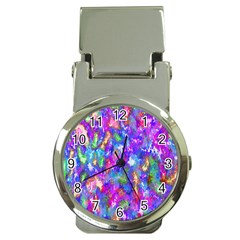 Abstract Trippy Bright Sky Space Money Clip Watches by Simbadda