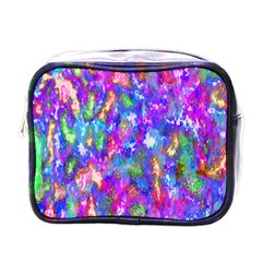 Abstract Trippy Bright Sky Space Mini Toiletries Bags by Simbadda