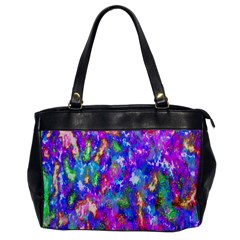 Abstract Trippy Bright Sky Space Office Handbags by Simbadda