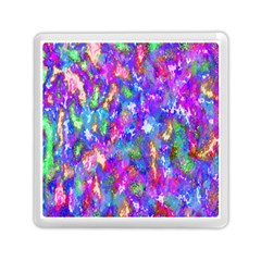 Abstract Trippy Bright Sky Space Memory Card Reader (square)  by Simbadda