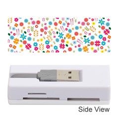 Floral Pattern Memory Card Reader (stick) 