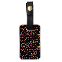 Floral Pattern Luggage Tags (one Side) 