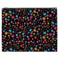 Floral Pattern Cosmetic Bag (xxxl) 