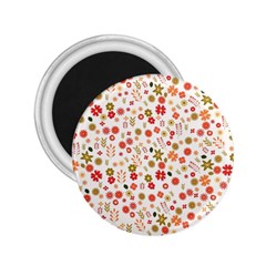 Floral Pattern 2 25  Magnets by Valentinaart