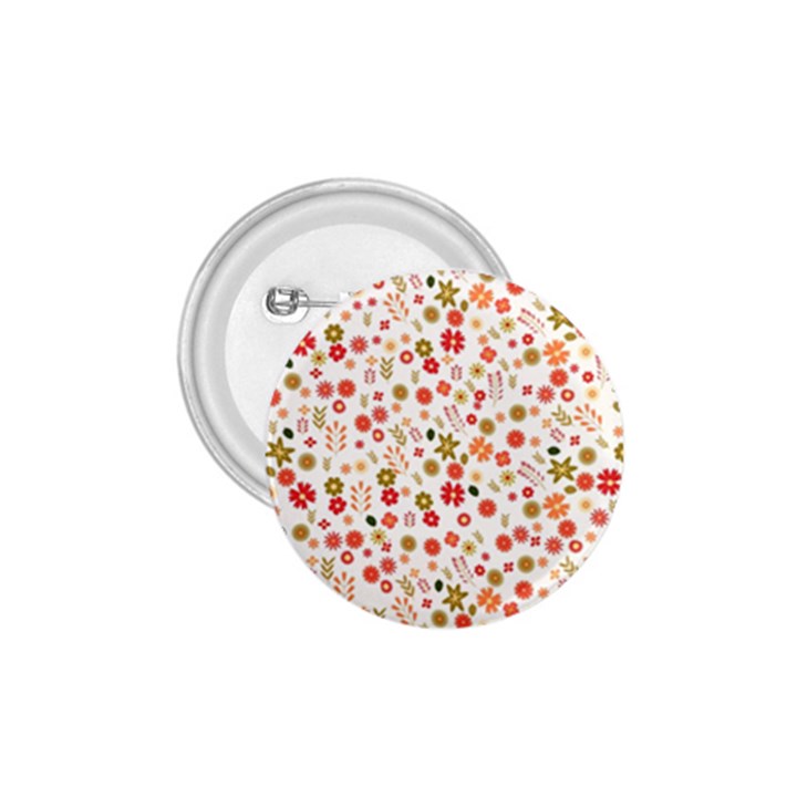 Floral pattern 1.75  Buttons