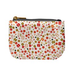 Floral Pattern Mini Coin Purses by Valentinaart