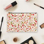 Floral pattern Cosmetic Bag (Medium)  Front