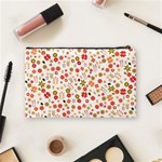 Floral pattern Cosmetic Bag (Medium)  Back