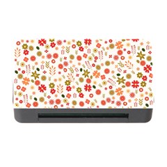 Floral Pattern Memory Card Reader With Cf by Valentinaart