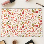 Floral pattern Cosmetic Bag (XXL)  Back