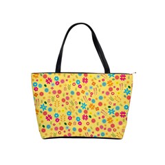 Floral Pattern Shoulder Handbags