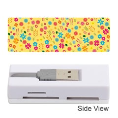 Floral Pattern Memory Card Reader (stick) 