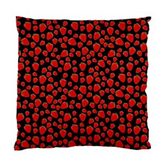 Strawberry  Pattern Standard Cushion Case (one Side) by Valentinaart