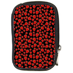 Strawberry  Pattern Compact Camera Cases by Valentinaart