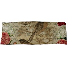 Vintage Birds Body Pillow Case (dakimakura)