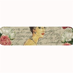 Vintage Girl Large Bar Mats by Valentinaart