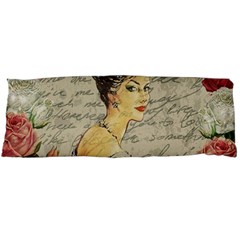 Vintage Girl Body Pillow Case (dakimakura)