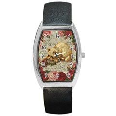 Vintage Kitten  Barrel Style Metal Watch