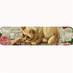 Vintage Kitten  Large Bar Mats by Valentinaart